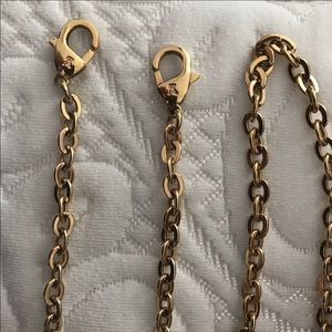 Louis Vuitton long gold chain for Favorite clutch